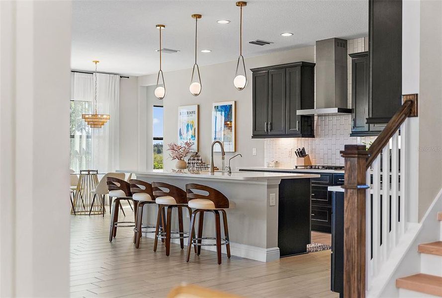 Furnished interior view inside a new home in , Parrish (Image 40).
