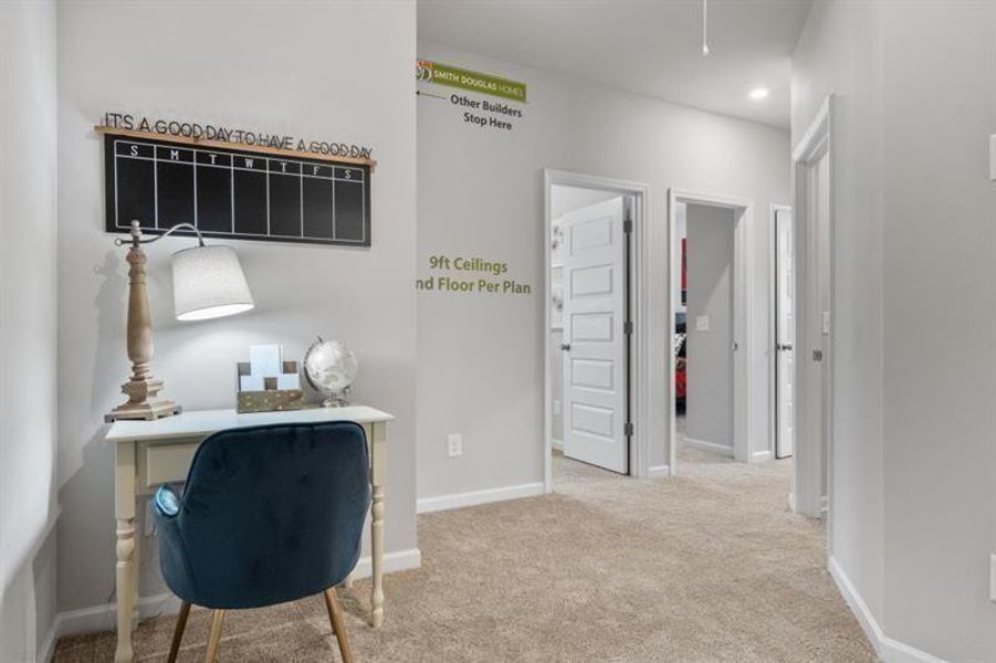 Furnished interior view inside a new home in Franklin Manor, Lawrenceville (Image 33).