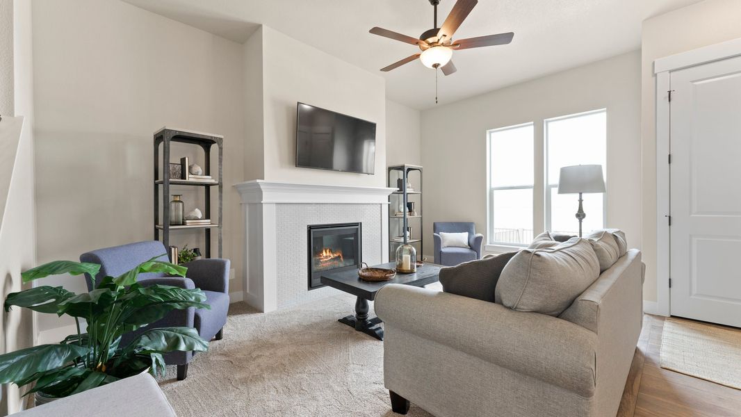Furnished interior view inside a new home in Vernazza, Windsor (Image 12).