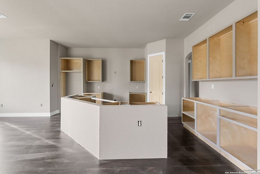 In-progress construction of a new home in , Adkins, TX (Image 25).