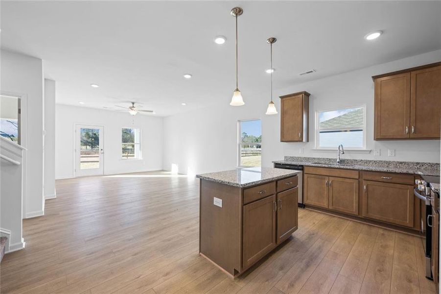 Furnished interior view inside a new home in Laurel Ridge, Rock Spring (Image 8).