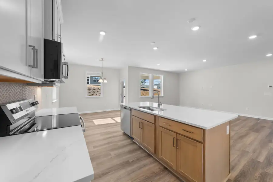 Furnished interior view inside a new home in Neill's Pointe, Angier (Image 8).