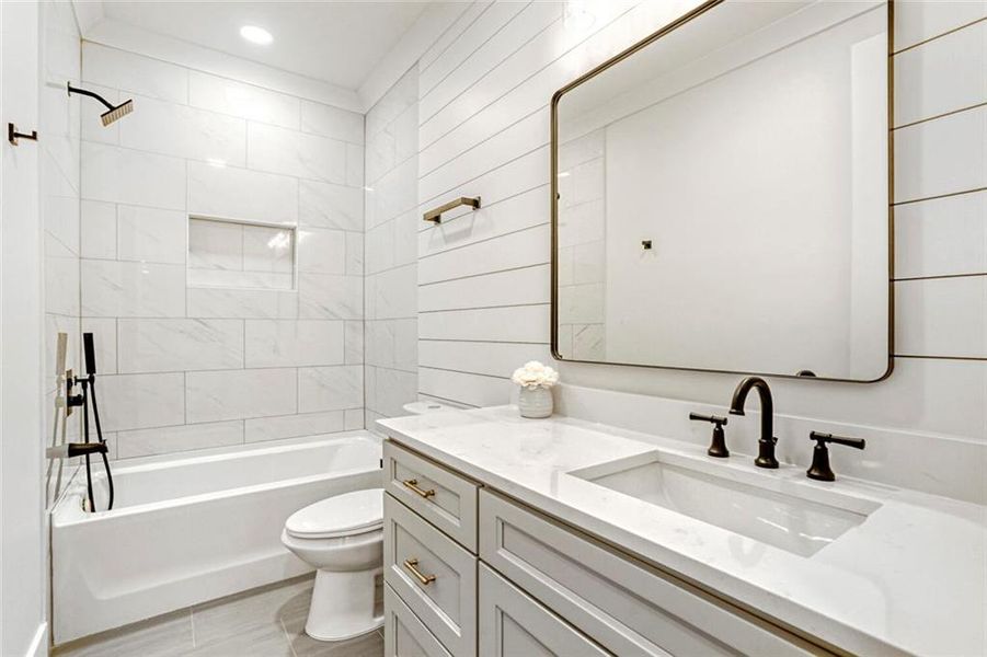 Furnished interior view inside a new home in , Dacula (Image 10).