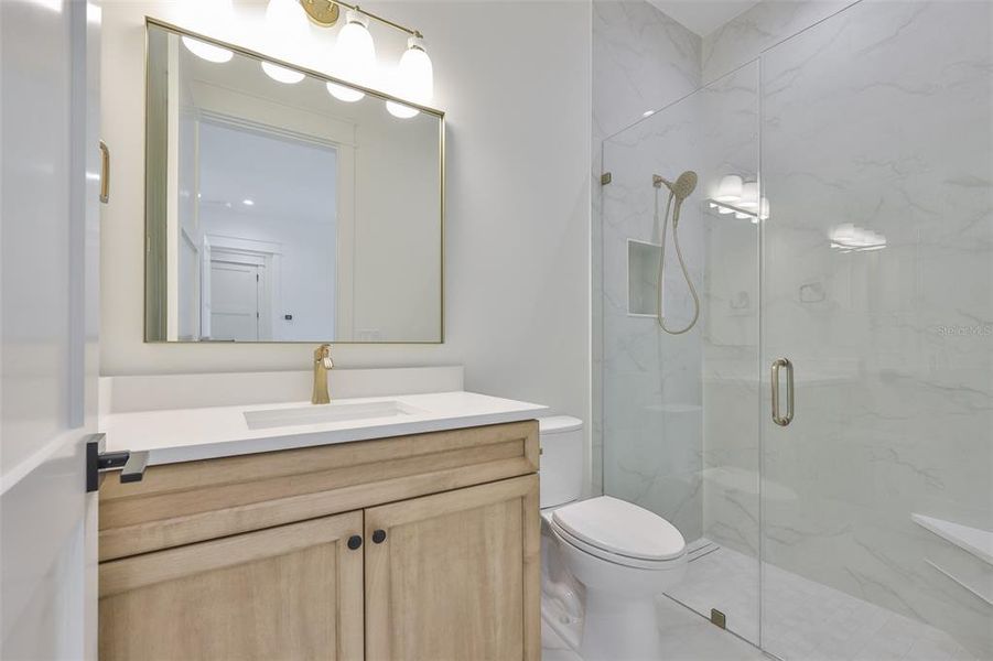 Furnished interior view inside a new home in , Tampa (Image 10).