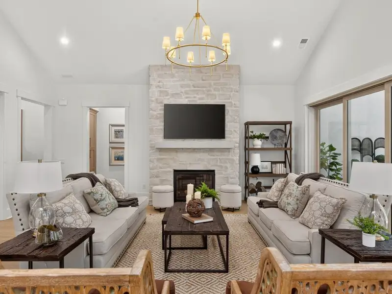 Representative furnished interior of a home built from the Montecito Ranch by Classica Homes in Riverchase Estates, Lancaster (Image 11).
