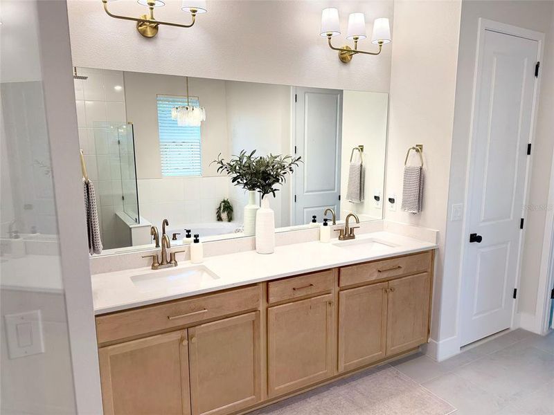 Furnished interior view inside a new home in , Wesley Chapel (Image 8). Furnished interior view inside a new home in , Wesley Chapel (Image 8).