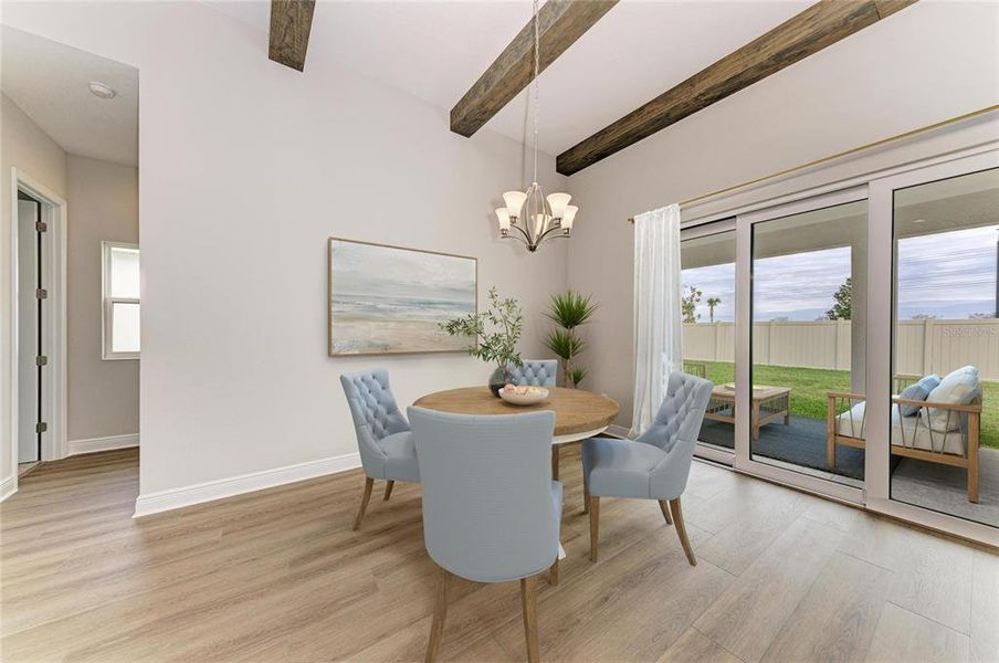 Furnished interior view inside a new home in Oakfield, Parrish (Image 13). Furnished interior view inside a new home in Oakfield, Parrish (Image 13).