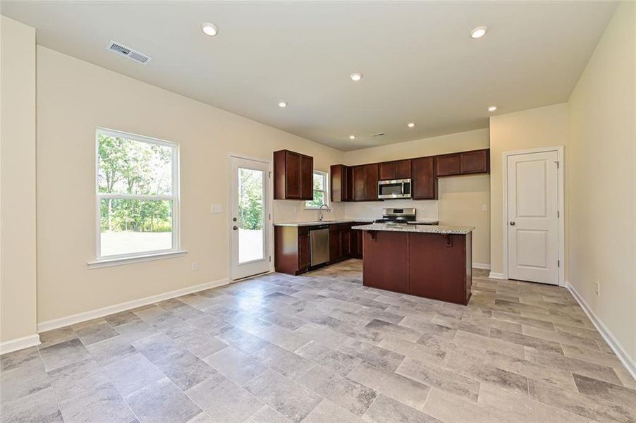Furnished interior view inside a new home in Hawks View, Ringgold (Image 3).