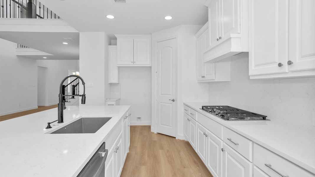 Furnished interior view inside a new home in Grange 50', Katy (Image 6). Furnished interior view inside a new home in Grange 50', Katy (Image 6).