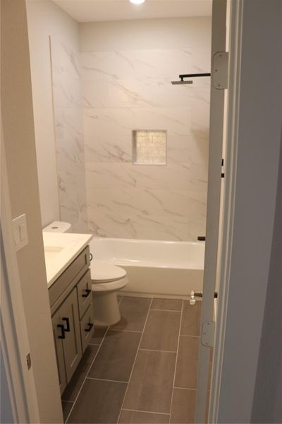 Furnished interior view inside a new home in , Houston (Image 5).