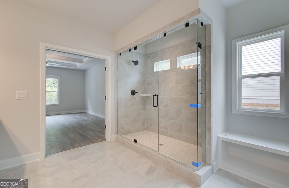 Furnished interior view inside a new home in Ponderosa Farms Reserve, Gainesville (Image 15).