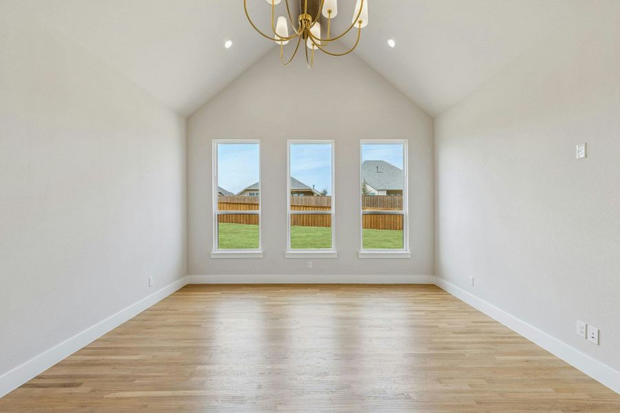 Spacious, unfurnished interior of a new home in The Vines, Haslet (Image 30).