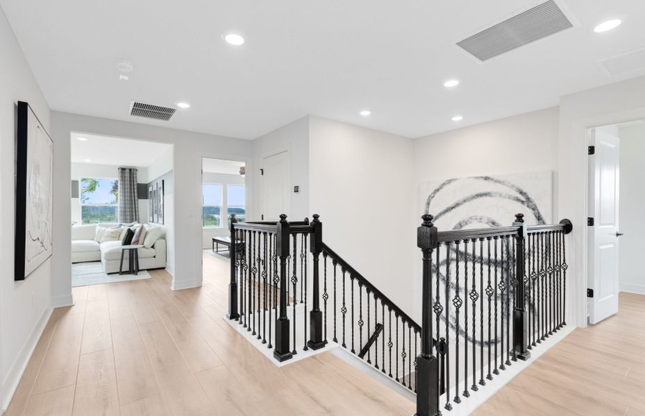 Representative unfurnished interior of a home built from the Serena by Pulte Homes in Westerly Park at Wildlight, Wildlight (Image 19).
