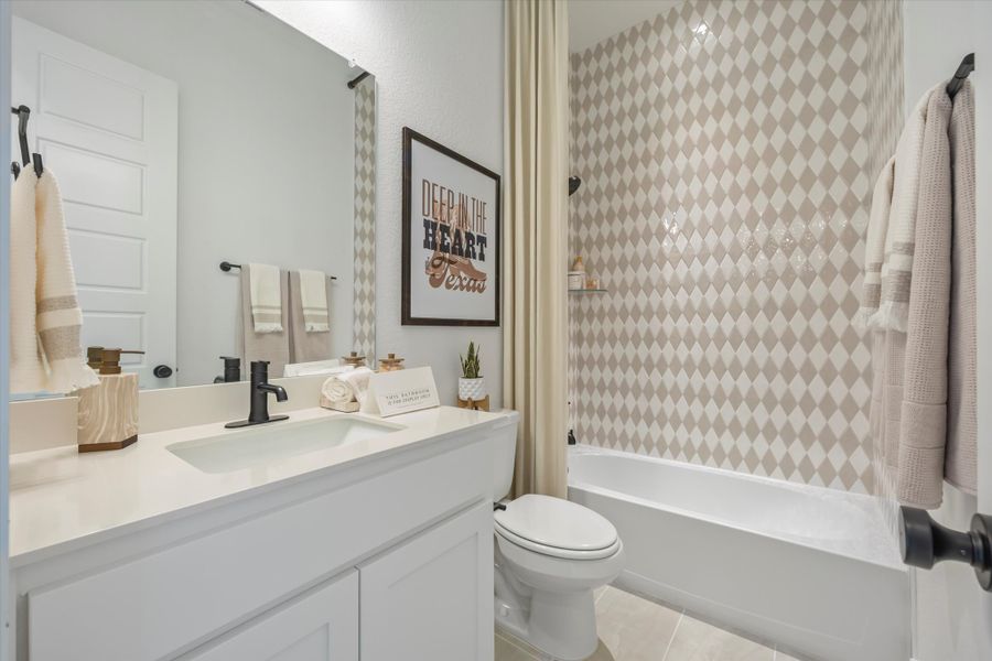 Furnished interior view inside a new home in Anna Town Square, Anna (Image 22).