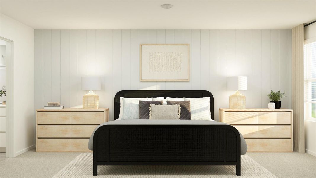 Furnished interior view inside a new home in Synova, Crosby (Image 19).