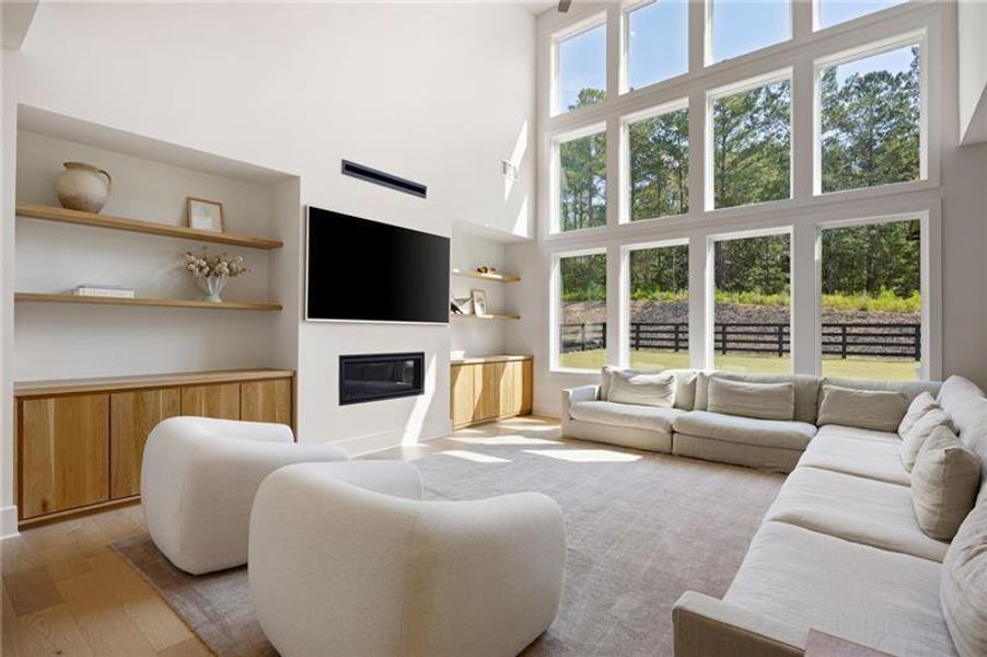 Furnished interior view inside a new home in , Woodstock (Image 45).