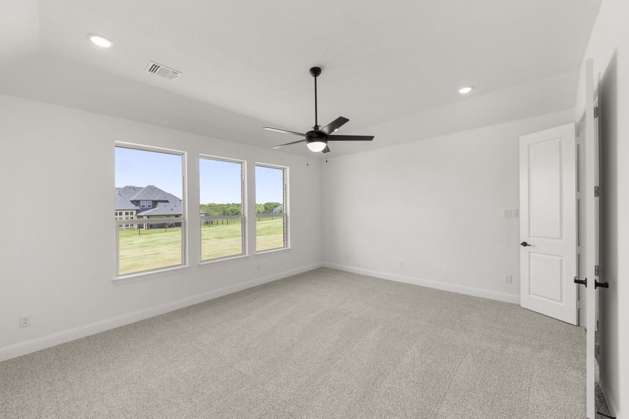 Spacious, unfurnished interior of a new home in The Meadows, Gunter (Image 22). Spacious, unfurnished interior of a new home in The Meadows, Gunter (Image 22).