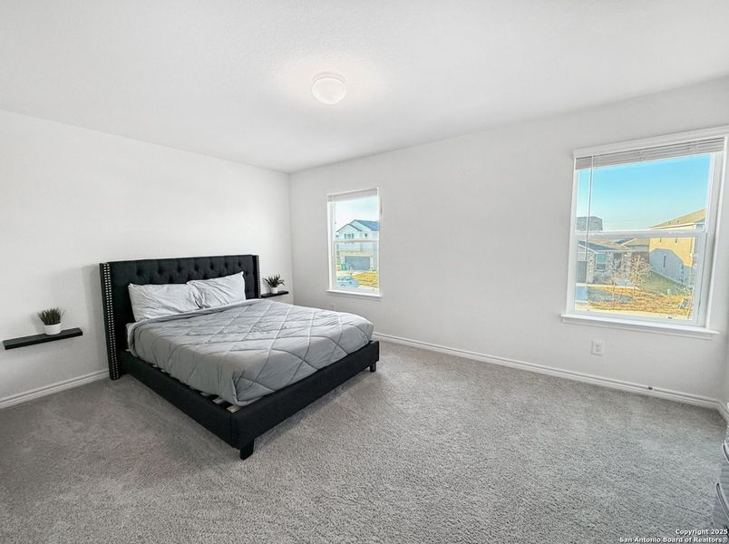 Furnished interior view inside a new home in Marbella, San Antonio (Image 8).