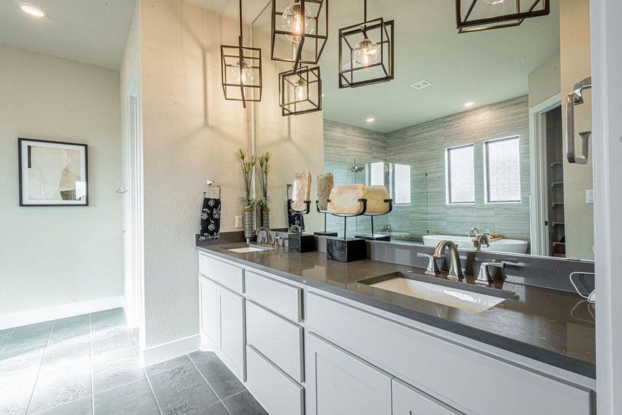 Furnished interior view inside a new home in North Haven, Liberty Hill (Image 25).