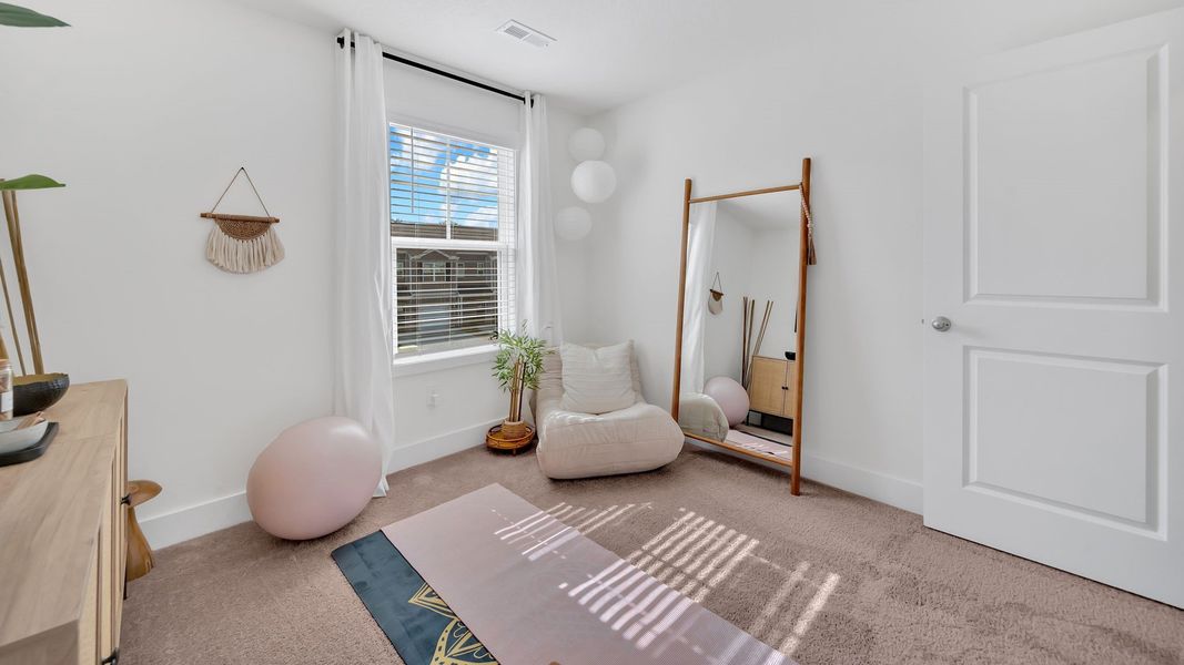 Furnished interior view inside a new home in Macon Townhomes, Seymour (Image 22).