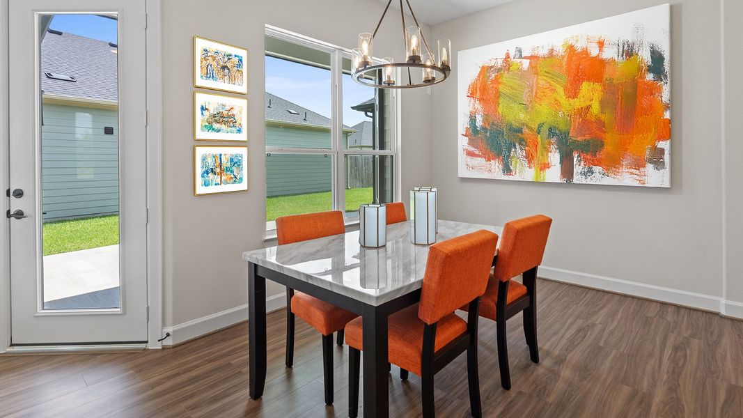 Representative furnished interior of a home built from the Palazzo by Epcon Communities in Winfrey Estates, Tomball (Image 5). Representative furnished interior of a home built from the Palazzo by Epcon Communities in Winfrey Estates, Tomball (Image 5).