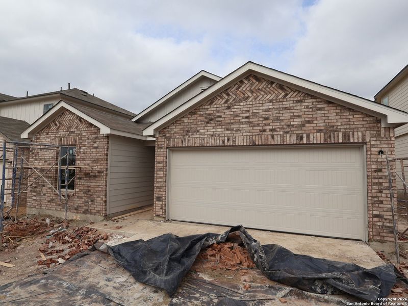 In-progress construction of a new home in Agave, San Antonio, TX (Image 24).