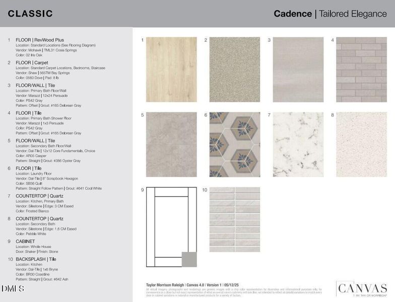 Design Selections