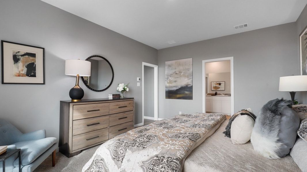 Furnished interior view inside a new home in Vista Park, Decatur (Image 23).