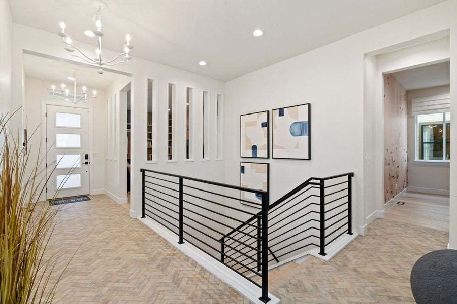 2D floor plan layout of this home in Sugar Hills at RainDance, Windsor, CO (Image 66).