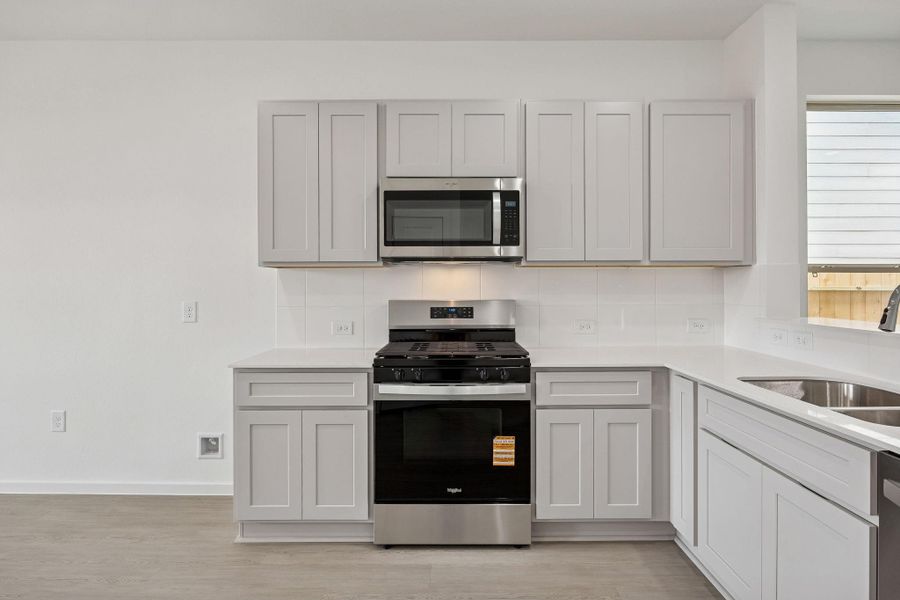 Furnished interior view inside a new home in Crosby Farms, Crosby (Image 6).