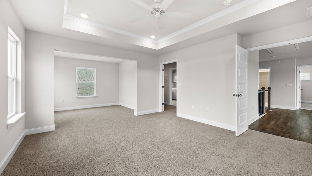Spacious, unfurnished interior of a new home in Westland, Bogart (Image 30).
