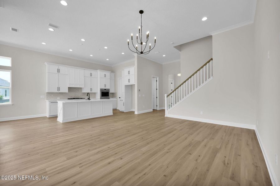 Spacious, unfurnished interior of a new home in Courtney Oaks at SilverLeaf, St. Augustine (Image 34).