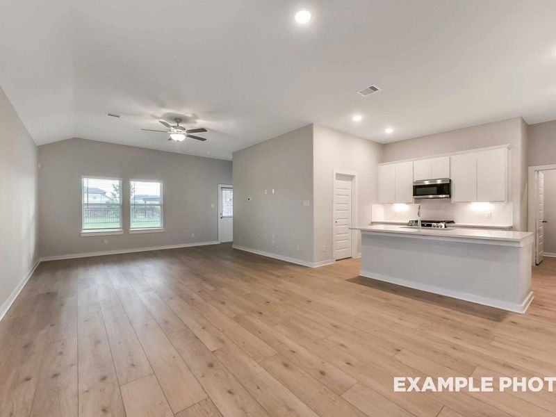 Representative unfurnished interior of a home built from the The Laguna A by Davidson Homes LLC in Sunterra, Katy (Image 14). Representative unfurnished interior of a home built from the The Laguna A by Davidson Homes LLC in Sunterra, Katy (Image 14).