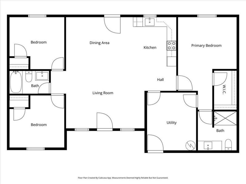 2D floor plan layout of this home in , Rome, GA (Image 5). 2D floor plan layout of this home in , Rome, GA (Image 5).