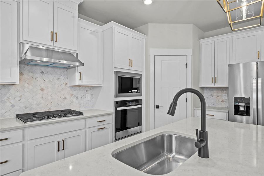 Furnished interior view inside a new home in Cedar Shoals - Signature Collection, Piedmont (Image 8).