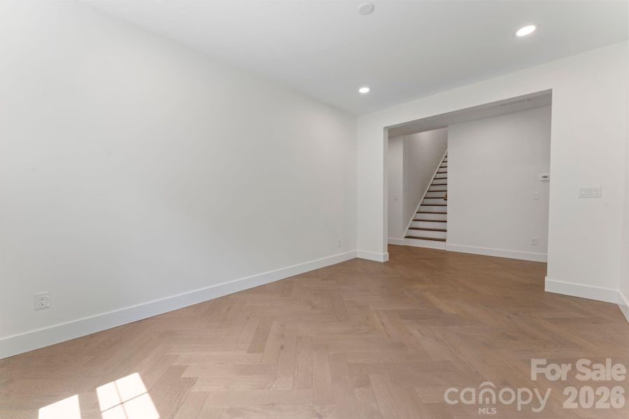 Spacious, unfurnished interior of a new home in , Huntersville (Image 21).