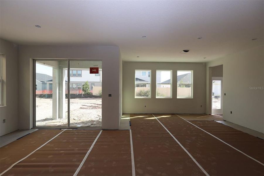 In-progress construction of a new home in Center Lake on the Park, St. Cloud, FL (Image 20).