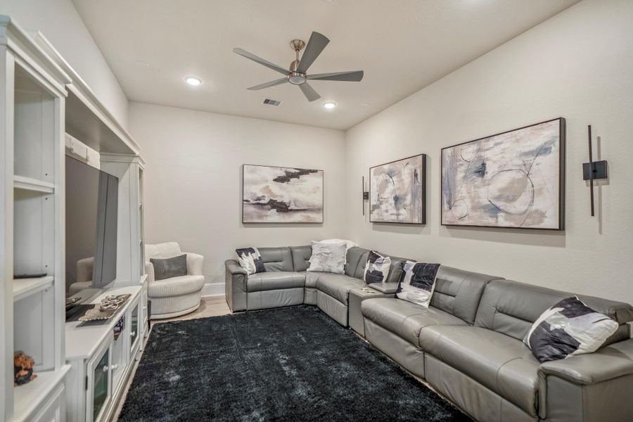 Furnished interior view inside a new home in The Highlands - 65', Porter (Image 16).