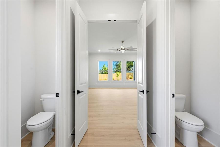 Furnished interior view inside a new home in , Buford (Image 11).