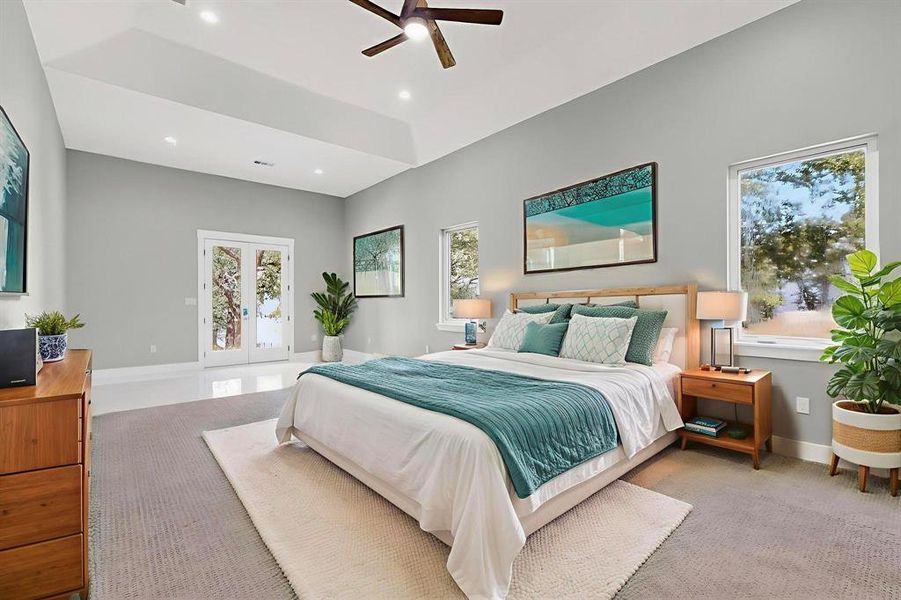 Furnished interior view inside a new home in , Kemp (Image 6). Furnished interior view inside a new home in , Kemp (Image 6).