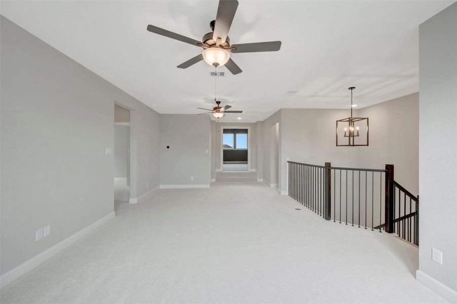 Spacious, unfurnished interior of a new home in Jordan Ranch - Premier Collection, Fulshear (Image 16).