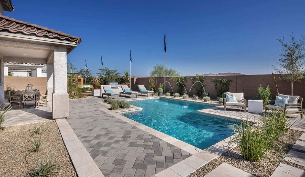 Image 12 representing the 35R4 by Taylor Morrison in Rio Vista at Rancho Mercado, Surprise, AZ.