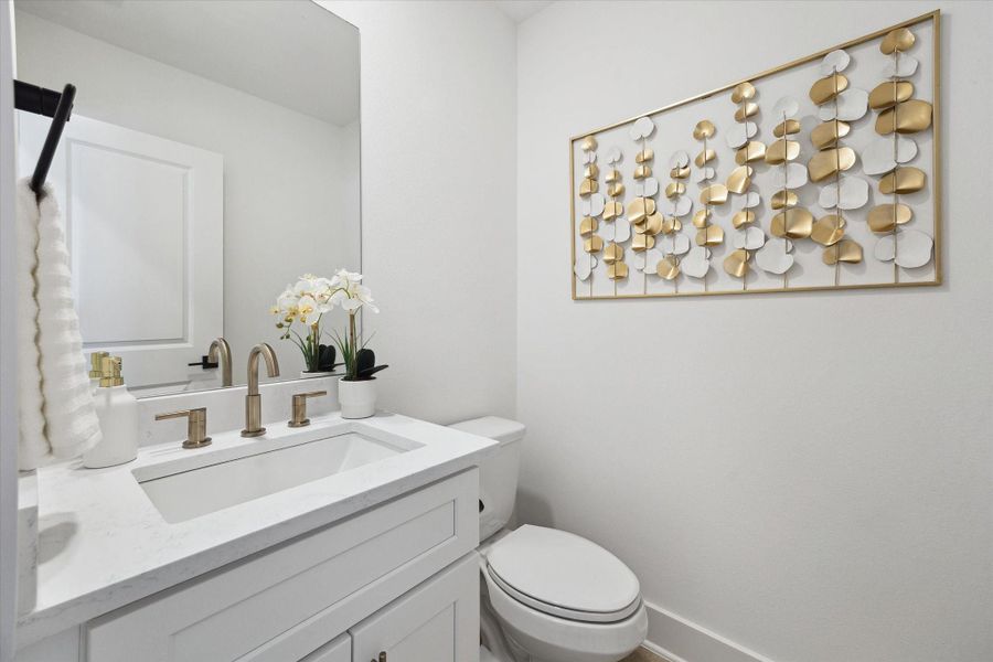 Furnished interior view inside a new home in , Houston (Image 19).