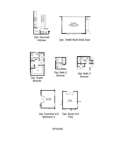 2D floor plan layout of this home in Ladera Trails, Queen Creek, AZ (Image 5). 2D floor plan layout of this home in Ladera Trails, Queen Creek, AZ (Image 5).