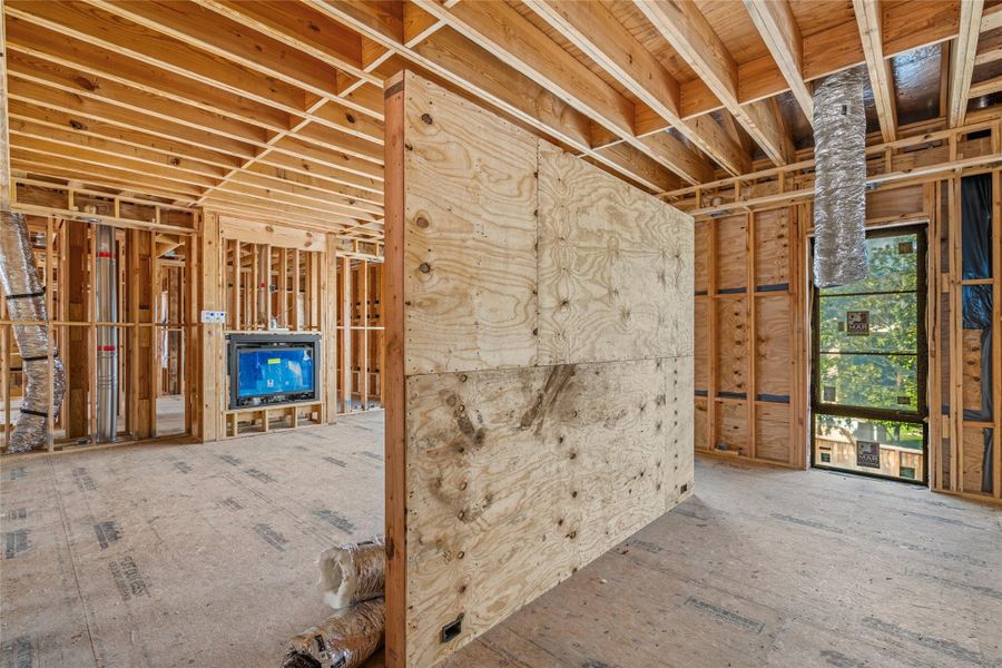 In-progress construction of a new home in , Houston, TX (Image 9).