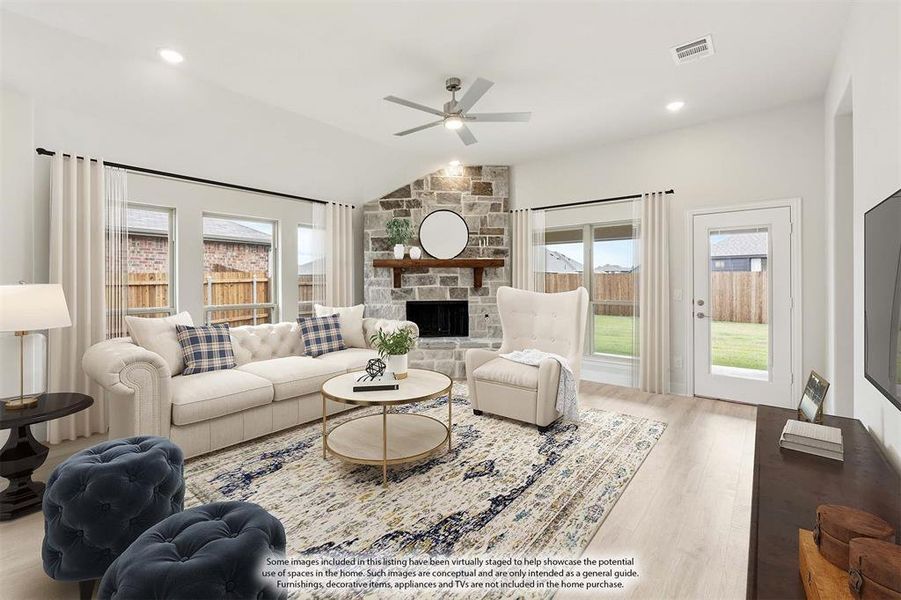 Furnished interior view inside a new home in Waverly Estates, Nevada (Image 14).