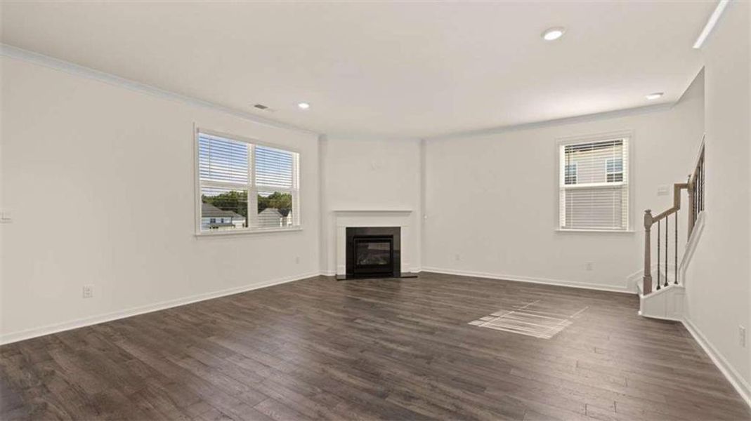 Spacious, unfurnished interior of a new home in Independence, Loganville (Image 29). Spacious, unfurnished interior of a new home in Independence, Loganville (Image 29).