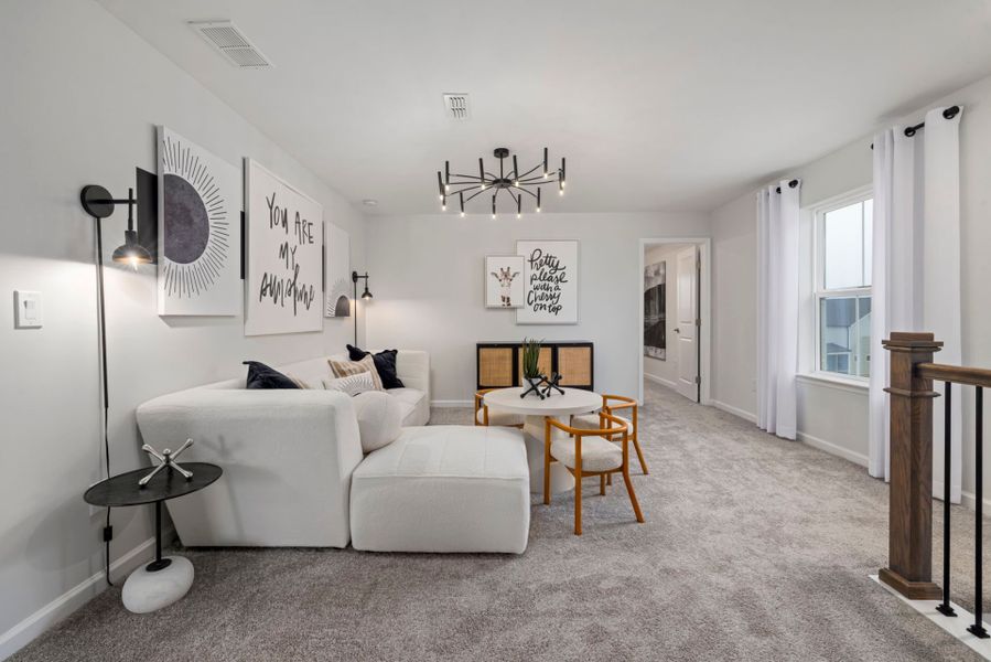 Furnished interior view inside a new home in Cambria, Garner (Image 12).