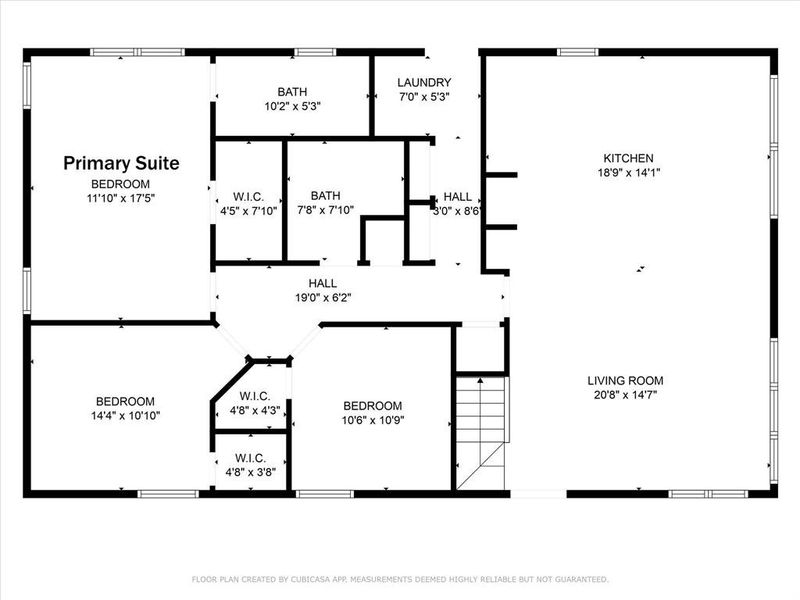 2D floor plan layout of this home in , Elm Mott, TX (Image 4).