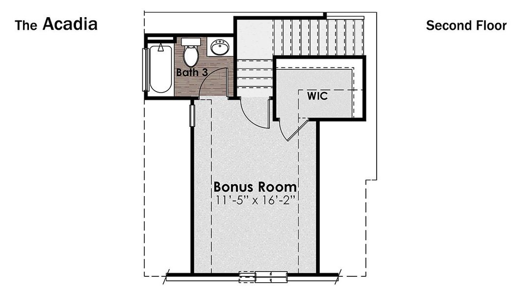 2D floor plan layout of this home in Rolling Hills, Bolivia, NC (Image 4).